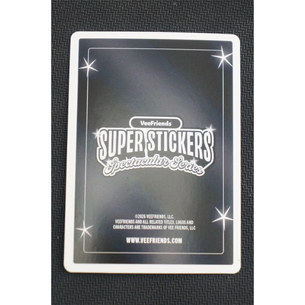 VeeFriends Super Stickers Nifty Narwhal Spectacular Series 14/55 Holo Emerald
